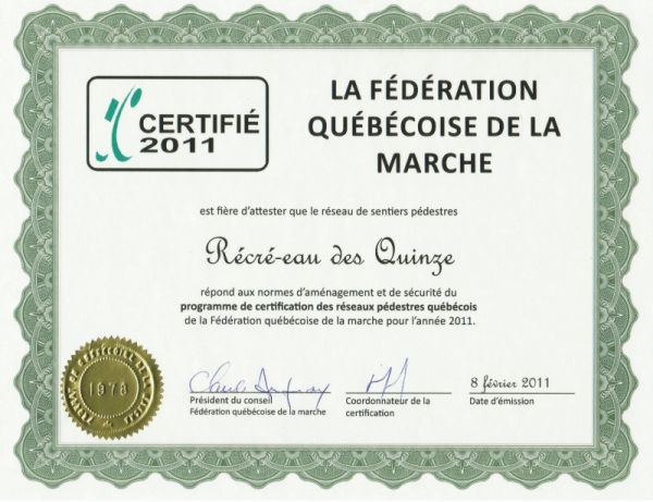 certificat